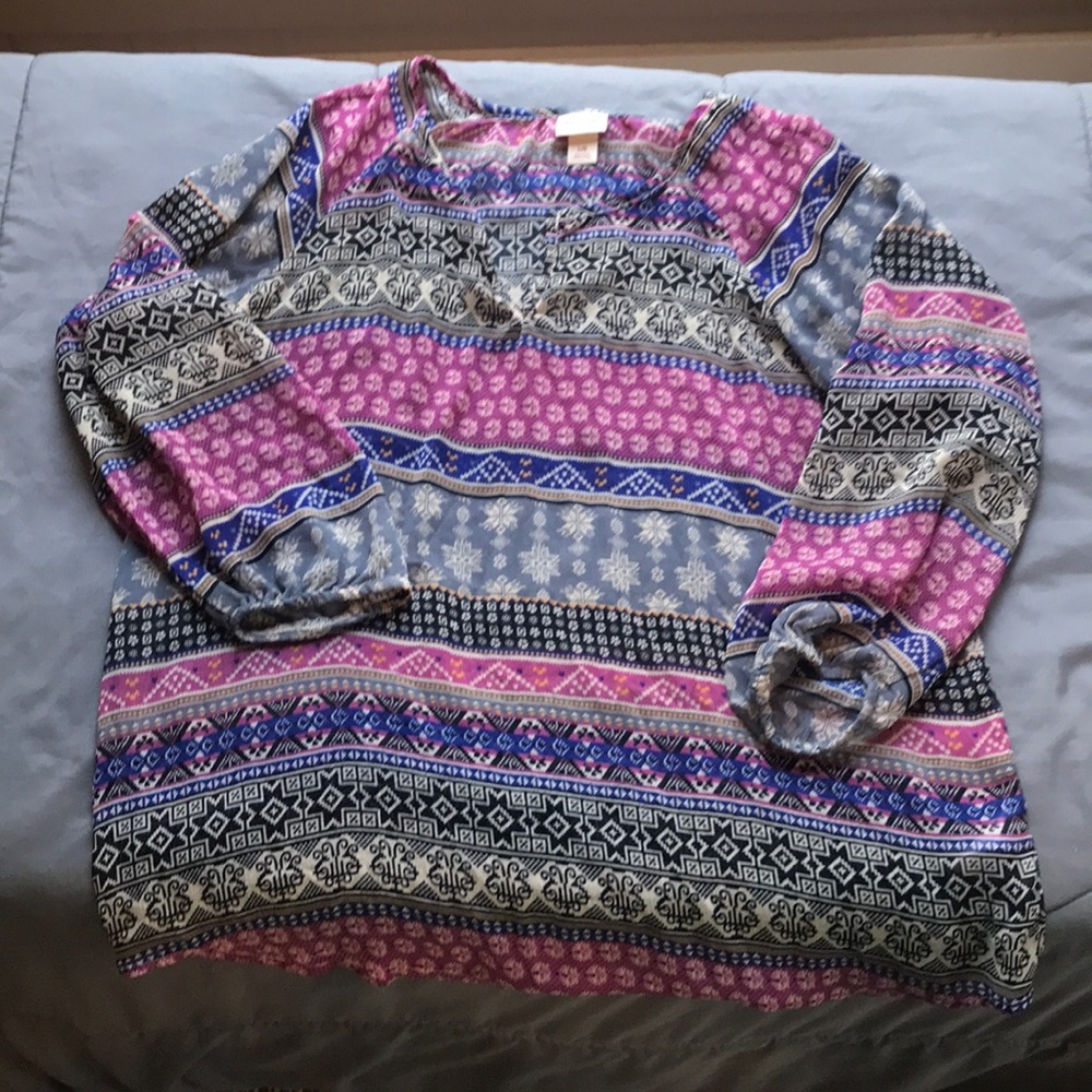 Sheer blouse